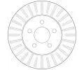 TRW Brzdov kotou - 260 mm TRW DF6491, DF6491