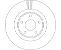 Brzdov kotou TRW ‐ TRW DF6496S