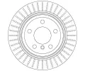 TRW Brzdov kotou - 300 mm TRW DF6513S, DF6513S