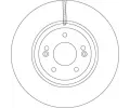 TRW Brzdov kotou - 321 mm ‐ TRW DF6545S
