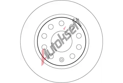TRW Brzdov kotou - 253 mm TRW DF6553, DF6553