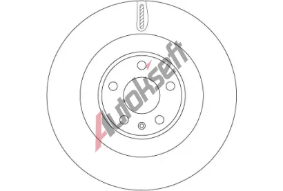 TRW Brzdov� kotou� - 282 mm TRW DF6570, DF6570