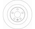 Brzdov kotou TRW ‐ TRW DF6588