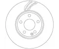 TRW Brzdov kotou - 295 mm TRW DF6591, DF6591