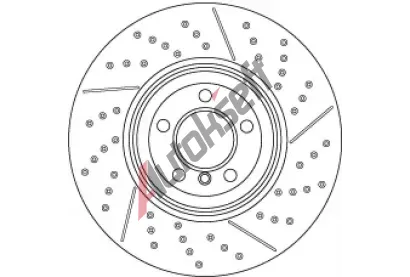 TRW Brzdov kotou - 370 mm TRW DF6600S, DF6600S