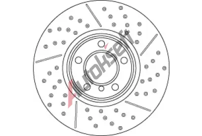 TRW Brzdov kotou - 340 mm TRW DF6604S, DF6604S
