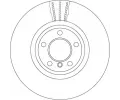 TRW Brzdov kotou - 348 mm ‐ TRW DF6615S