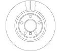 TRW Brzdov kotou - 330 mm ‐ TRW DF6616S