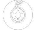 Brzdov kotou TRW ‐ TRW DF6618S