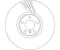 TRW Brzdov kotou - 385 mm TRW DF6619S, DF6619S