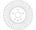 TRW Brzdov kotou - 300 mm TRW DF6629, DF6629