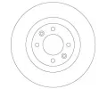 TRW Brzdov kotou - 290 mm TRW DF6632, DF6632