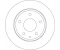 TRW Brzdov kotou - 265 mm TRW DF6659, DF6659