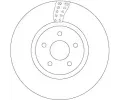 TRW Brzdov kotou - 320 mm TRW DF6662S, DF6662S