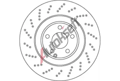 TRW Brzdov kotou - 344 mm TRW DF6668S, DF6668S