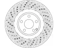 TRW Brzdov kotou - 344 mm ‐ TRW DF6674S
