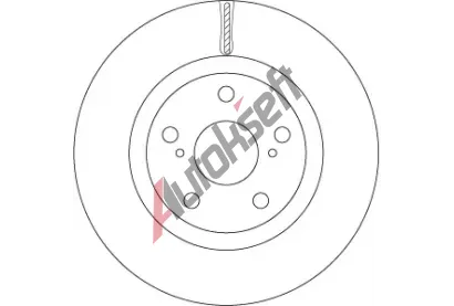 TRW Brzdov kotou - 296 mm TRW DF6675, DF6675