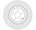 TRW Brzdov kotou - 330 mm TRW DF6682S, DF6682S