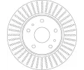 TRW Brzdov kotou - 280 mm TRW DF6684, DF6684