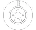 Brzdov kotou TRW ‐ TRW DF6689