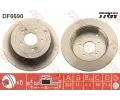 Brzdový kotouč TRW ‐ TRW DF6690 Brzdový kotouč TRW ‐ TRW DF6690