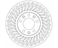 TRW Brzdov kotou - 283 mm TRW DF6698, DF6698