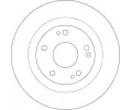 Brzdov kotou TRW ‐ TRW DF6705