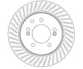 TRW Brzdov kotou - 307 mm TRW DF6710, DF6710