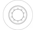 Brzdový kotouč TRW ‐ TRW DF6711 Brzdový kotouč TRW ‐ TRW DF6711