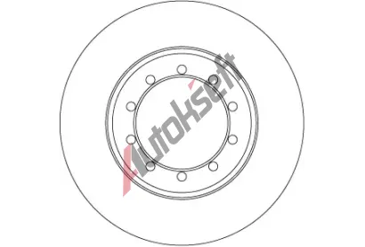 TRW Brzdov kotou - 284 mm TRW DF6711, DF6711
