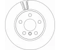 Brzdov kotou TRW ‐ TRW DF6715