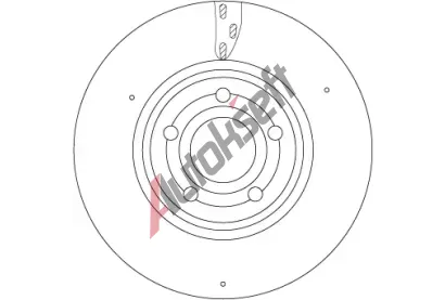 TRW Brzdov kotou - 305 mm TRW DF6717S, DF6717S
