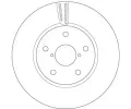 Brzdov kotou TRW ‐ TRW DF6727S