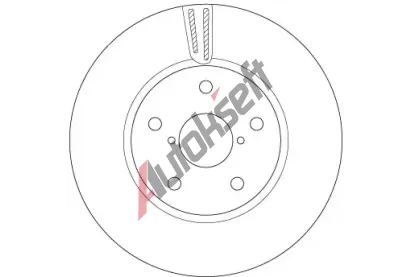 TRW Brzdový kotouč - 293 mm TRW DF6727S, DF6727S TRW Brzdový kotouč - 293 mm TRW DF6727S, DF6727S