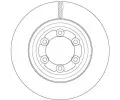Brzdov kotou TRW ‐ TRW DF6736S
