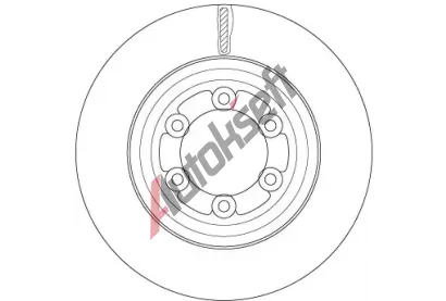 TRW Brzdov kotou - 300 mm TRW DF6736S, DF6736S