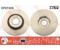 Brzdov kotou TRW ‐ TRW DF6742S