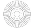 TRW Brzdov kotou - 321 mm TRW DF6742S, DF6742S