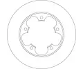 TRW Brzdov kotou - 308 mm TRW DF6748, DF6748