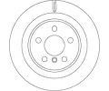 TRW Brzdov kotou - 300 mm ‐ TRW DF6755
