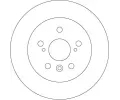 TRW Brzdov kotou - 281 mm TRW DF6760, DF6760