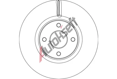 TRW Brzdov kotou - 300 mm TRW DF6761S, DF6761S