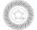 TRW Brzdov kotou - 344 mm TRW DF6775S, DF6775S