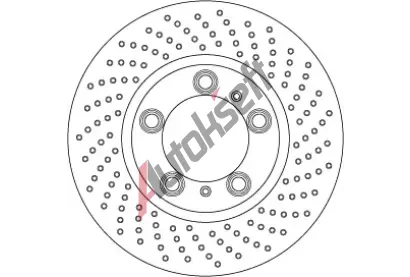 TRW Brzdov kotou - 315 mm TRW DF6779S, DF6779S