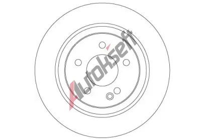 TRW Brzdový kotouč - 300 mm TRW DF6788S, DF6788S  TRW Brzdový kotouč - 300 mm TRW DF6788S, DF6788S