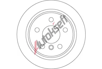 TRW Brzdov kotou - 259 mm TRW DF6795, DF6795