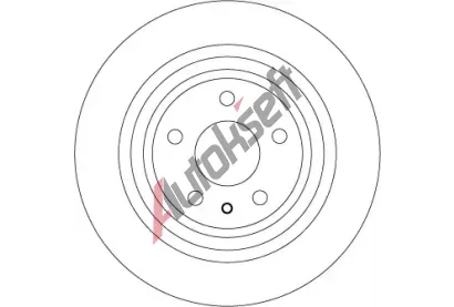 TRW Brzdov kotou - 302 mm TRW DF6809, DF6809