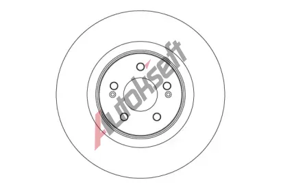 TRW Brzdov kotou SINGLE - 345 mm TRW DF6813S, DF6813S