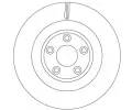 Brzdov kotou TRW ‐ TRW DF6816S
