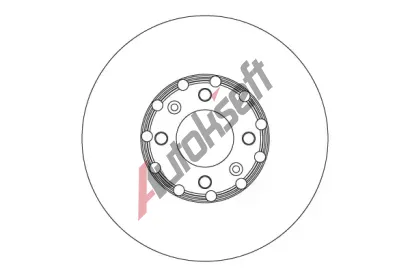 TRW Brzdový kotouč TRW DF6818, DF6818 TRW Brzdový kotouč TRW DF6818, DF6818
